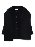 THE DYNAMIS STUDIO button-fastening wool jacket - Blue