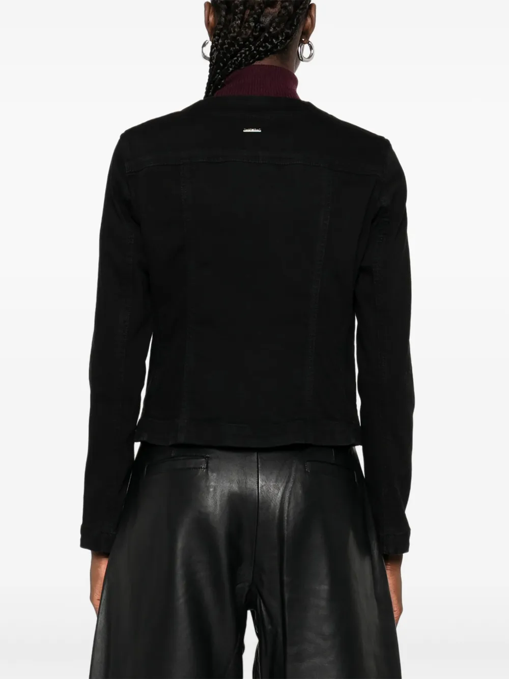 LIU JO Button-up jack Zwart