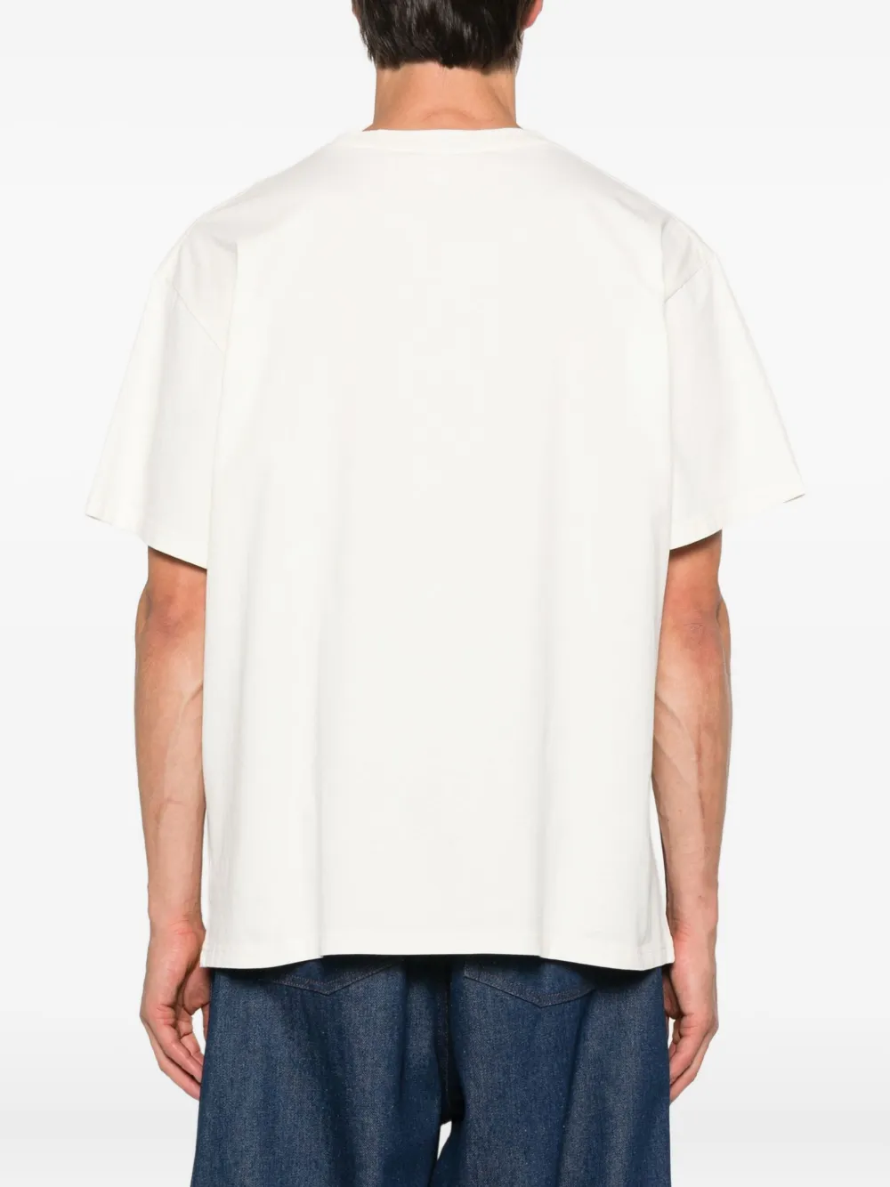Charles Jeffrey Loverboy T-shirt met print Beige
