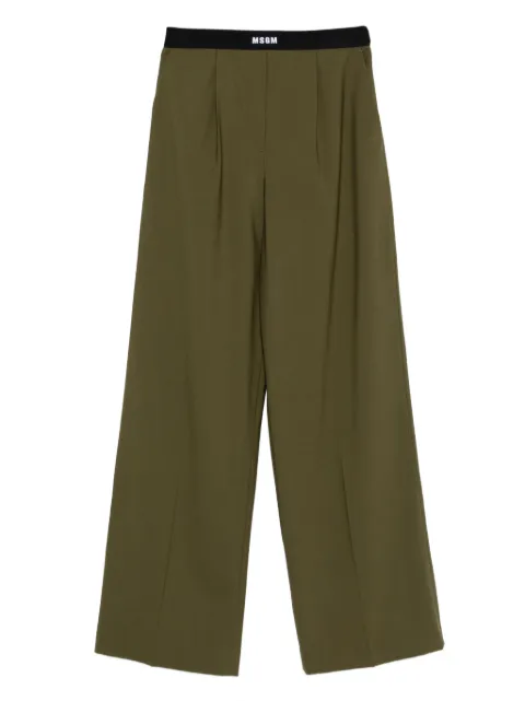 MSGM pleated trousers