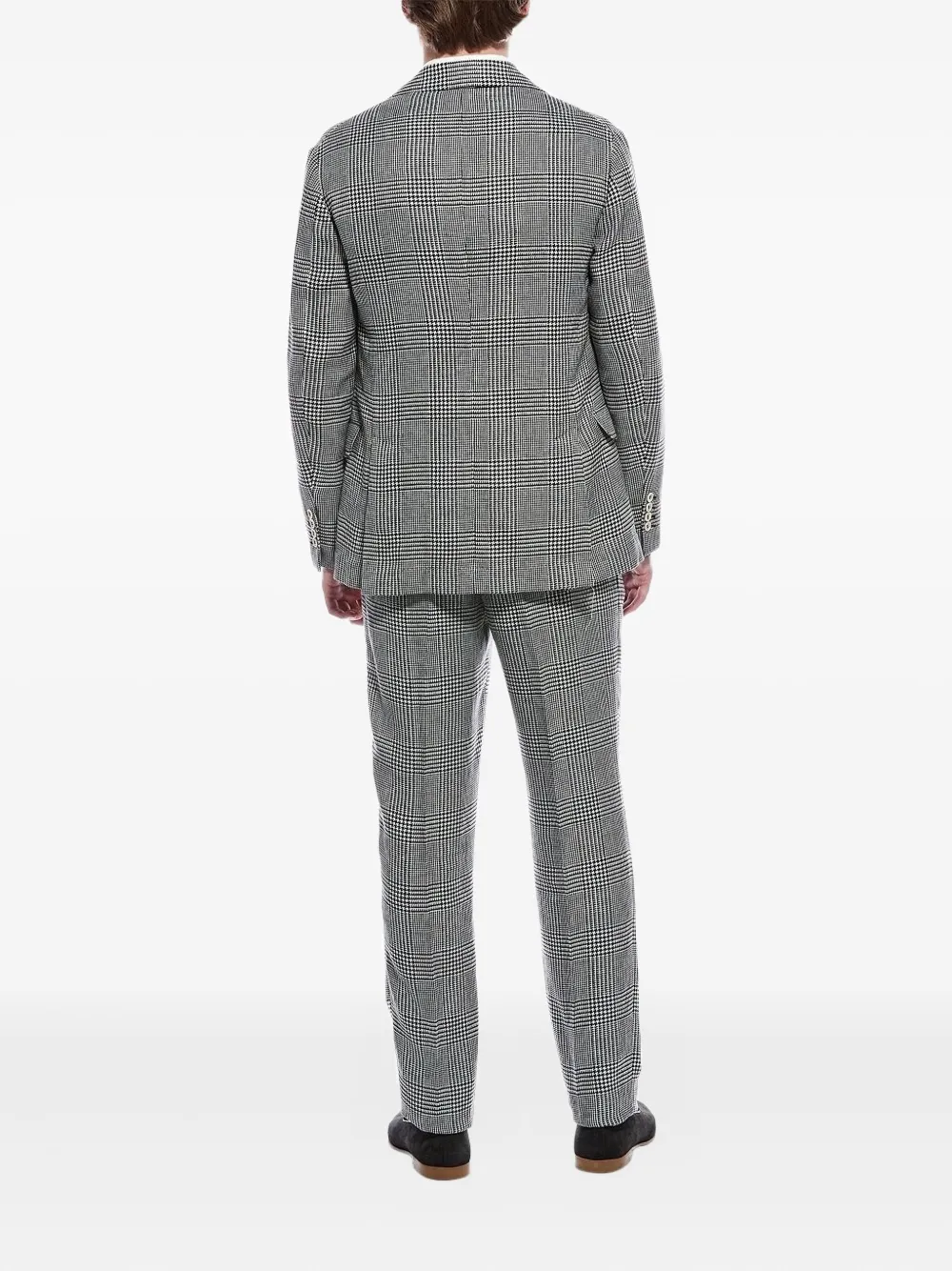 Brunello Cucinelli plaid single-breasted suit | Single Breasted Suits | Image 2