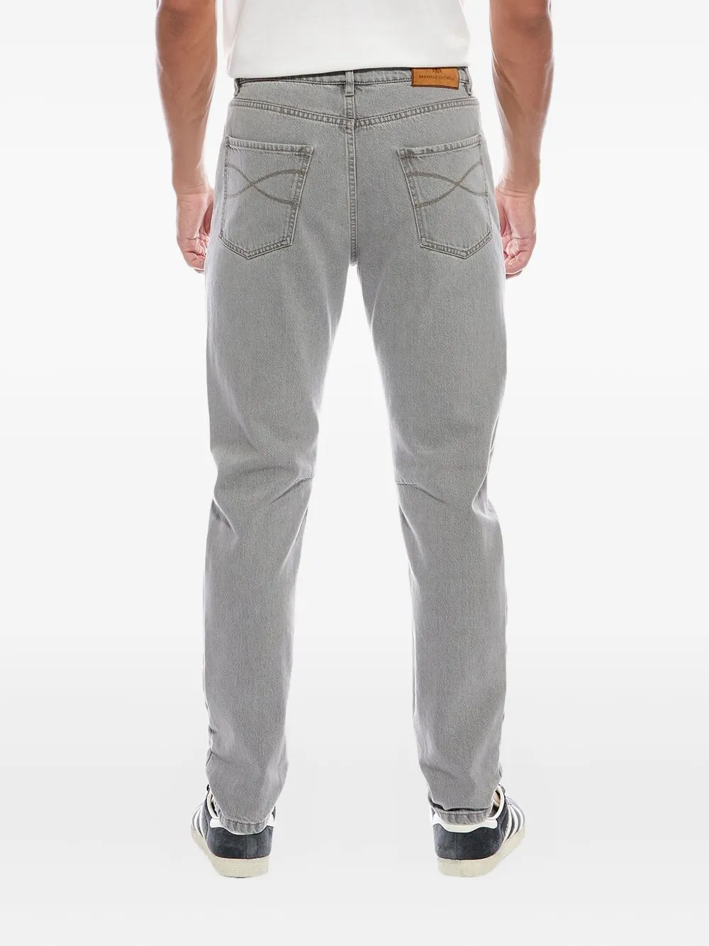 Brunello Cucinelli logo-patch jeans | Slim-Fit Jeans | Image 2
