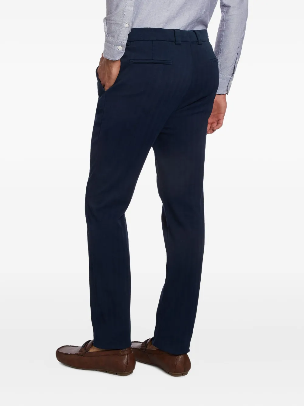 Brunello Cucinelli Straight plooibroek Blauw