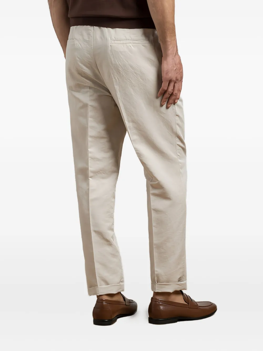 Brunello Cucinelli Straight plooibroek Beige