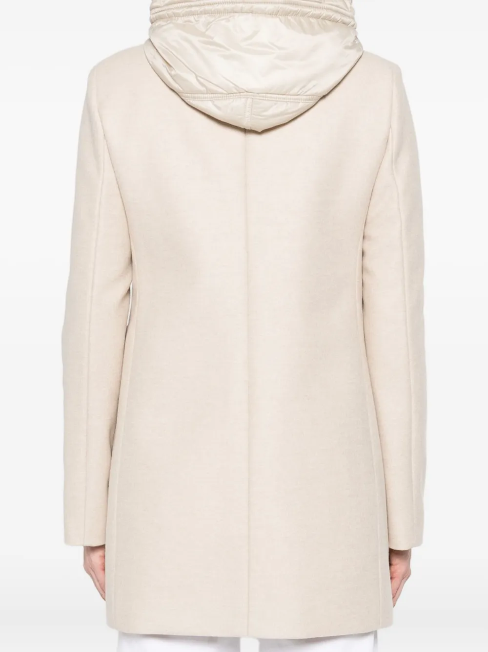 Fay hooded coat Beige