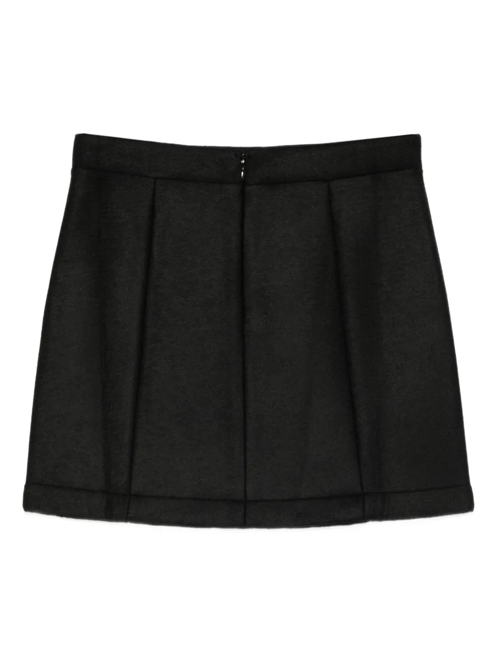 Apc Julien Pleated Skirt In Black