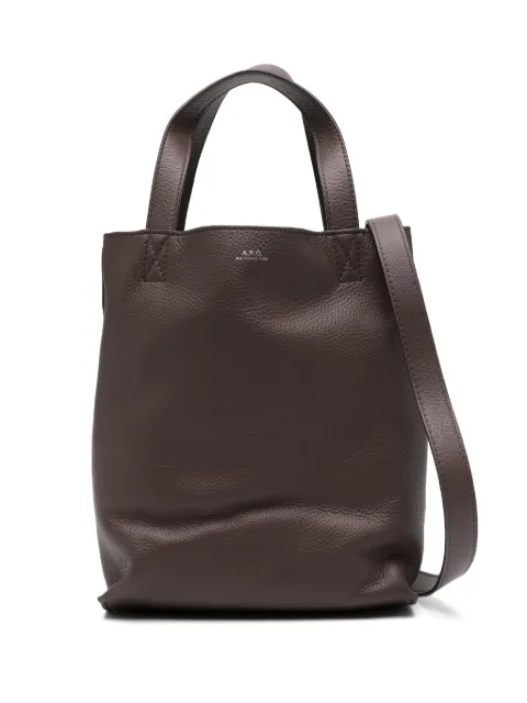 A.P.C. small Cabas Maiko leather tote bag