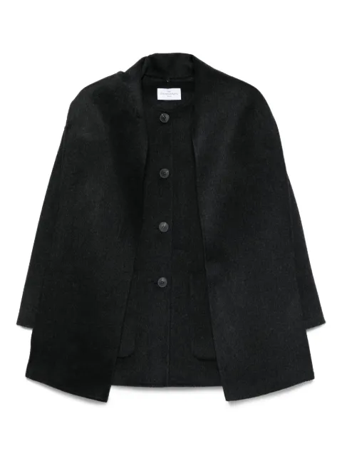 THE DYNAMIS STUDIO button-front wool jacket