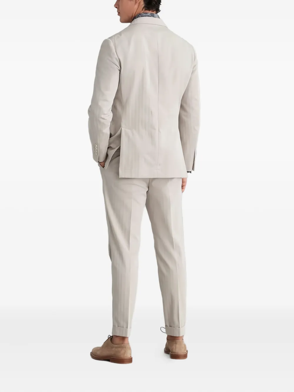 Brunello Cucinelli double-breasted pinstripe suit | Double  Breasted Suits | Image 2