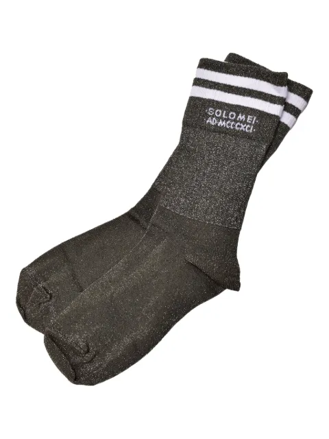 Brunello Cucinelli calcetines con glitter