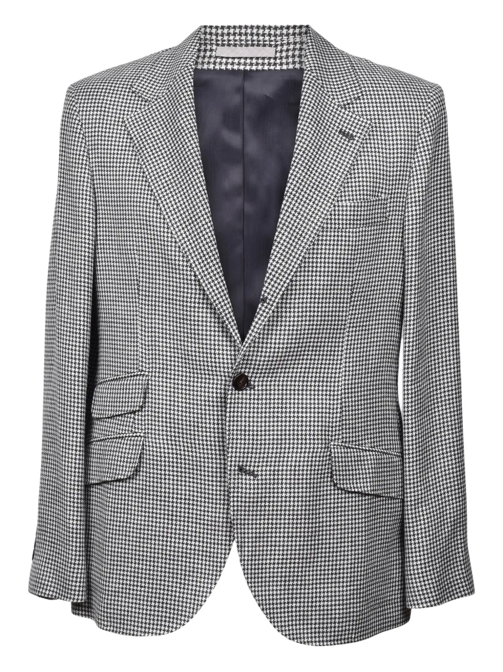 Brunello Cucinelli houndstooth suit | Black | Image 1