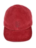 Brunello Cucinelli embroidered corduroy cap