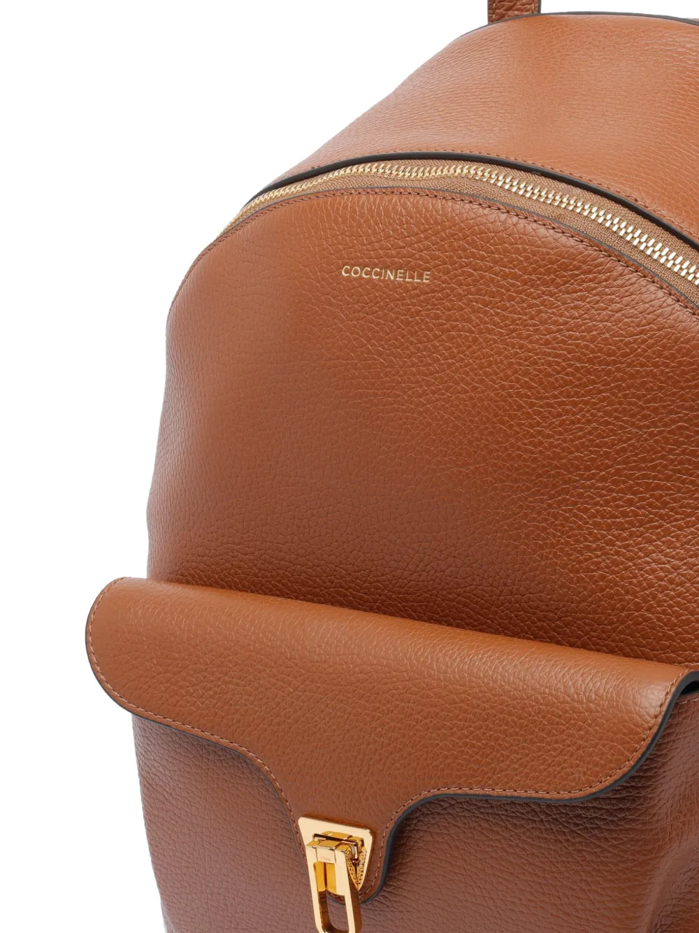 Coccinelle Leren rugzak Bruin