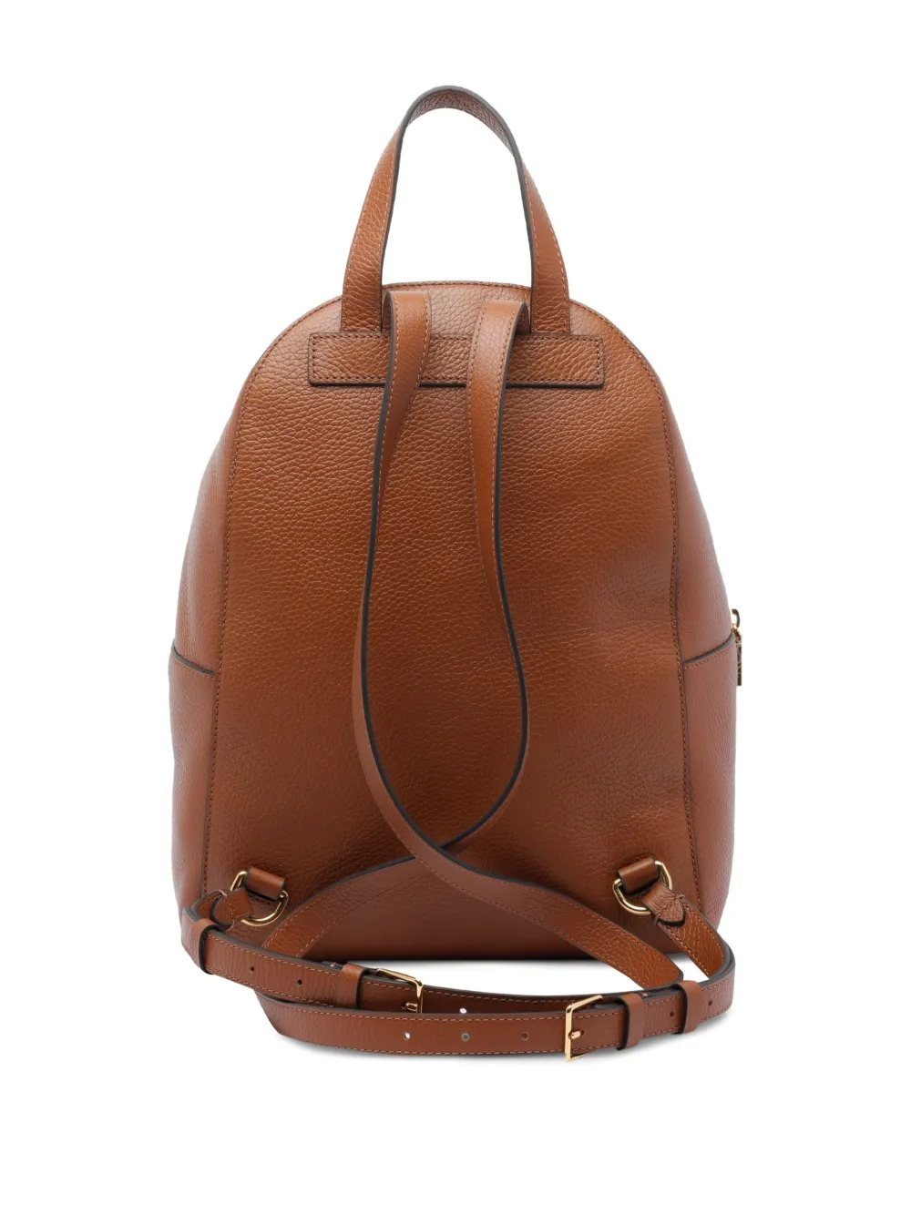 Coccinelle leather backpack - Bruin