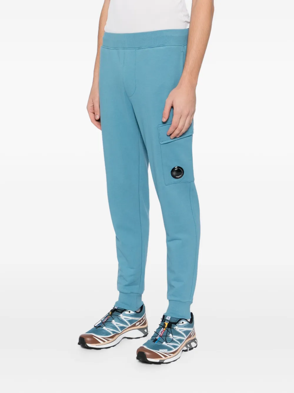 C.P. Company Katoenen trainingsbroek Blauw