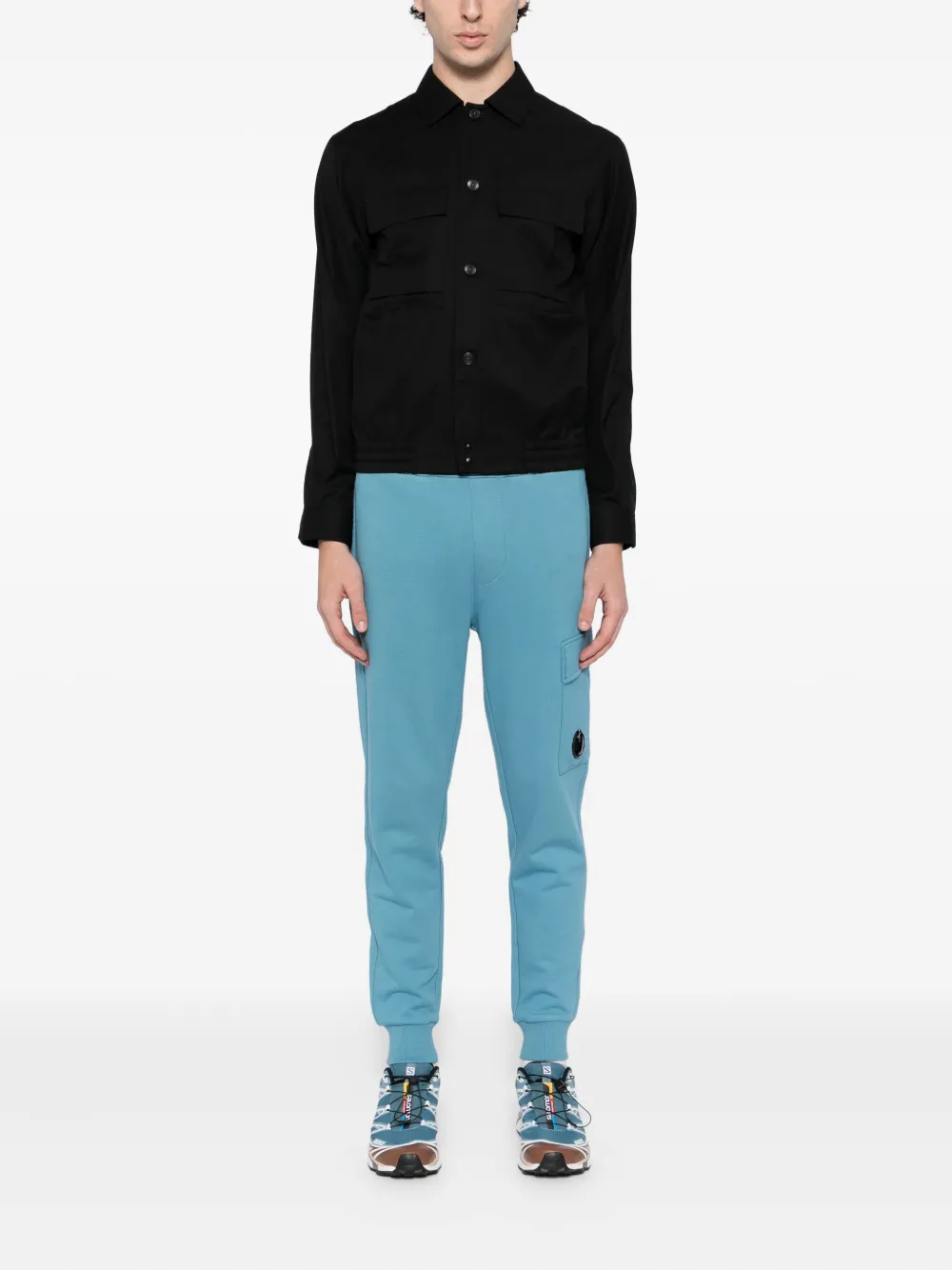 C.P. Company Katoenen trainingsbroek - Blauw