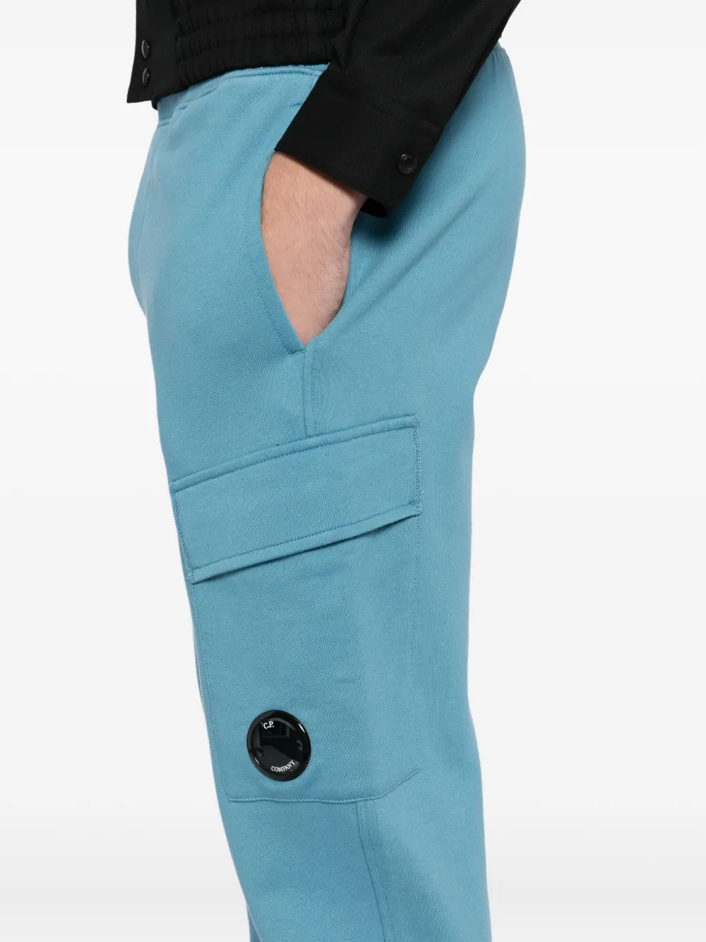 C.P. Company Katoenen trainingsbroek Blauw