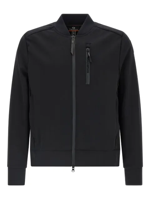 Parajumpers Mckay zip-front logo-patch sweatshirt