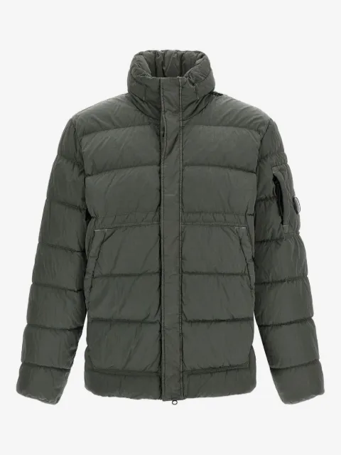 C.P. Company goose-feather padded quilted jacket
