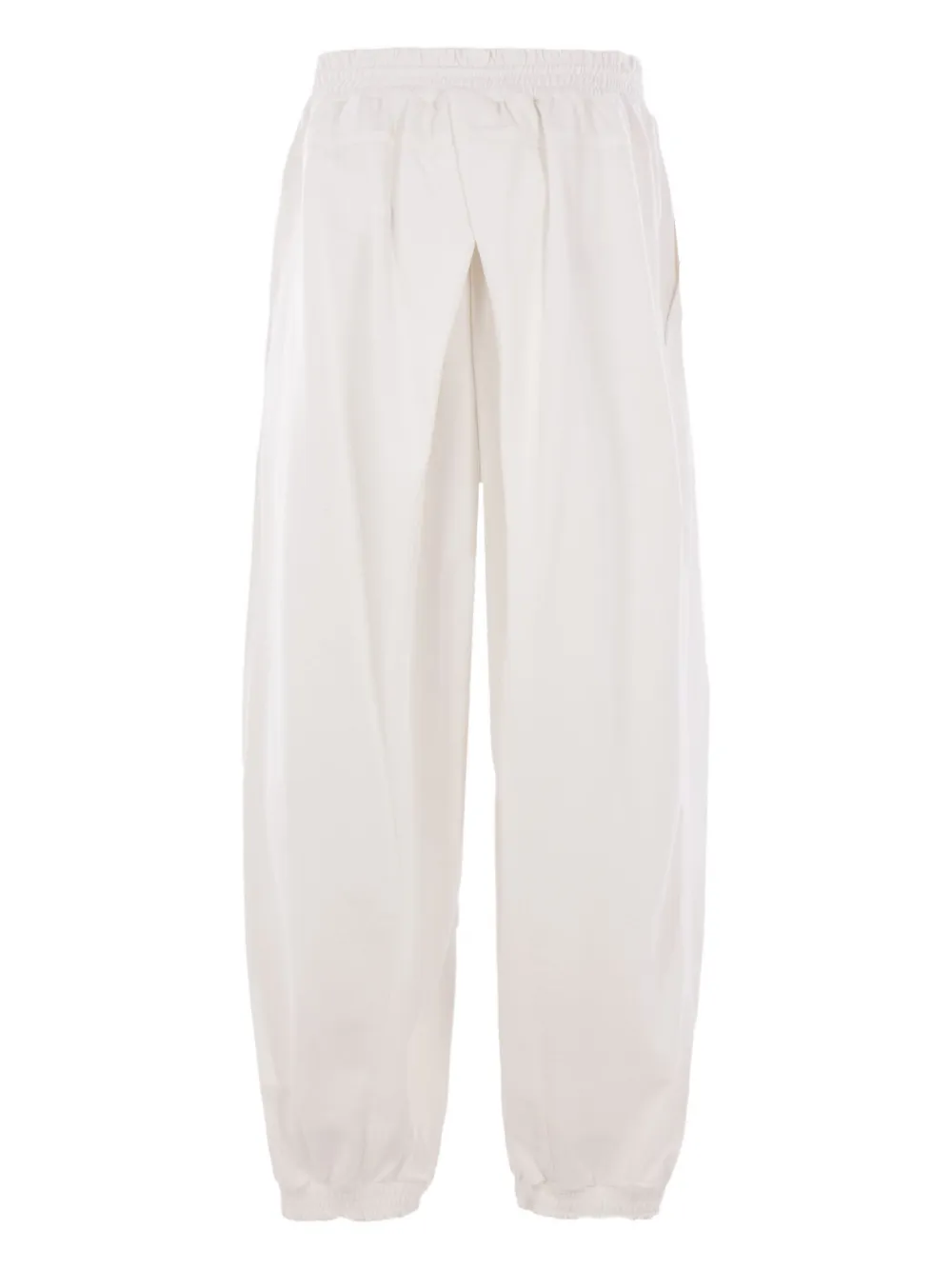 Hed Mayner Plooibroek met elastische manchetten - Wit