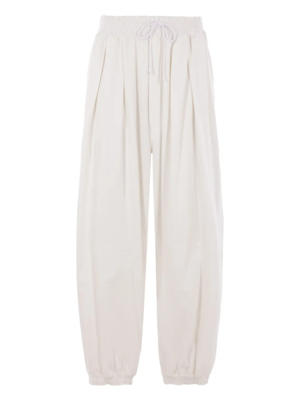 Hed Mayner Plooibroek met elastische manchetten Wit