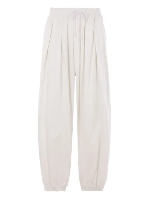 Hed Mayner elasticated-cuff pleated trousers