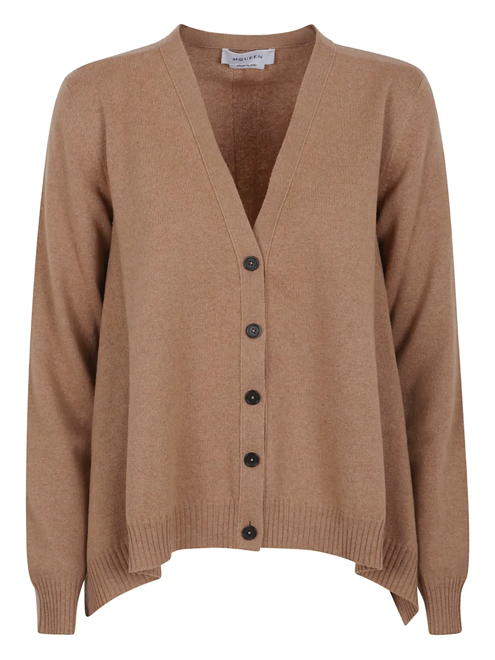 Alexander McQueen cashmere buttoned cardigan Bruin