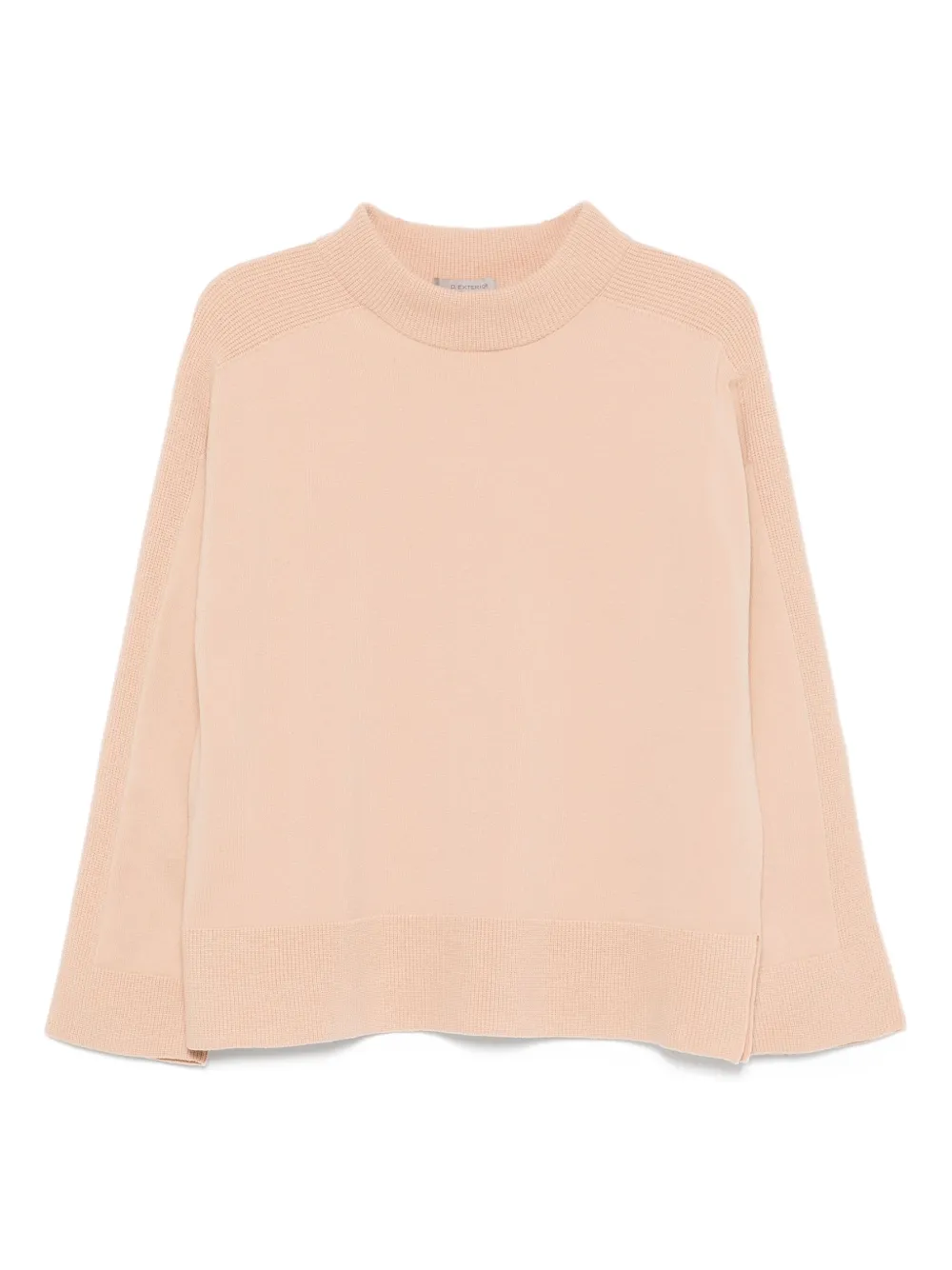 D.Exterior crew-neck sweater | Neutrals | Image 1