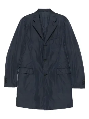 Prada Pre-Owned プラダ 1990s リバーシブル コート | ブラック