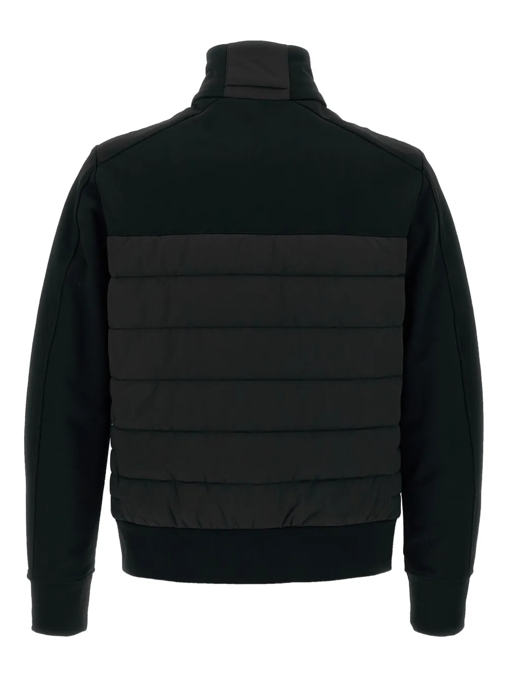 Parajumpers Mick gewatteerd jack met hoge hals Zwart