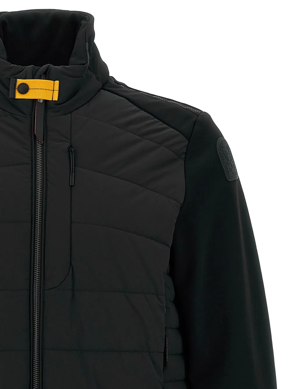 Parajumpers Mick gewatteerd jack met hoge hals Zwart