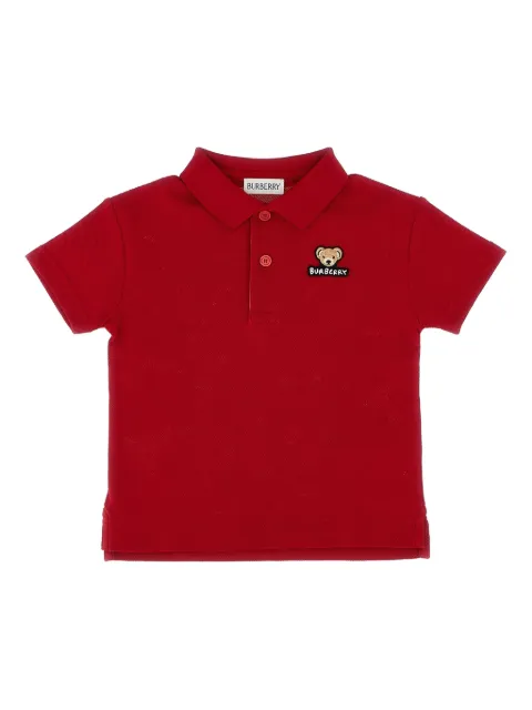 Burberry Kids bear-logo polo shirt