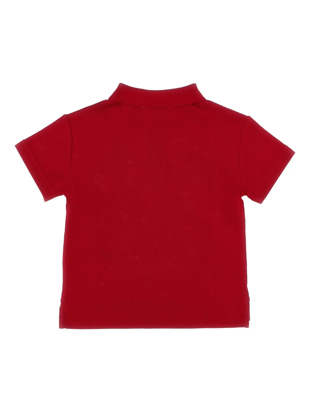 Burberry Kids bear-logo polo shirt - Rood