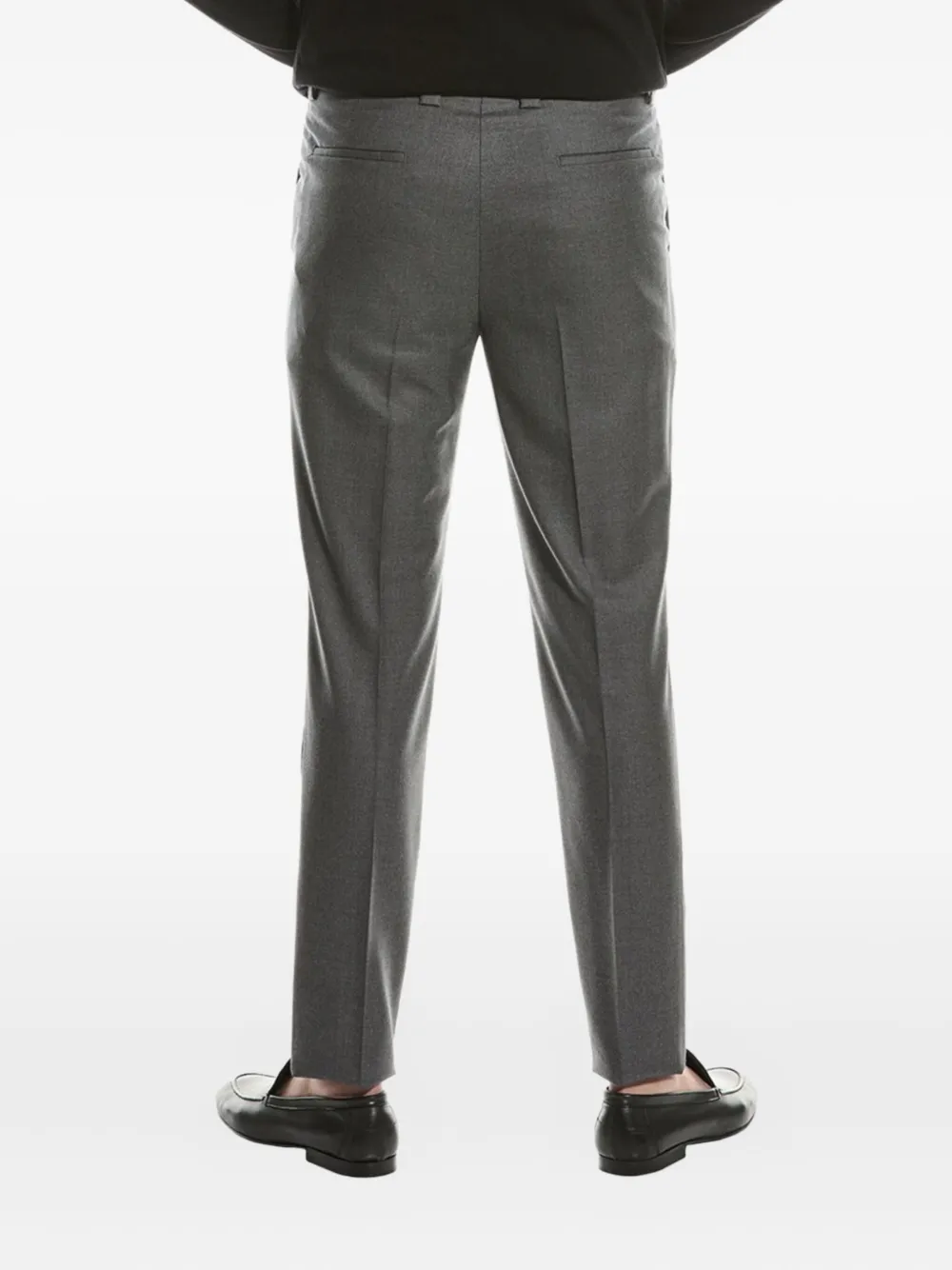 Brunello Cucinelli Wollen plooibroek - Grijs