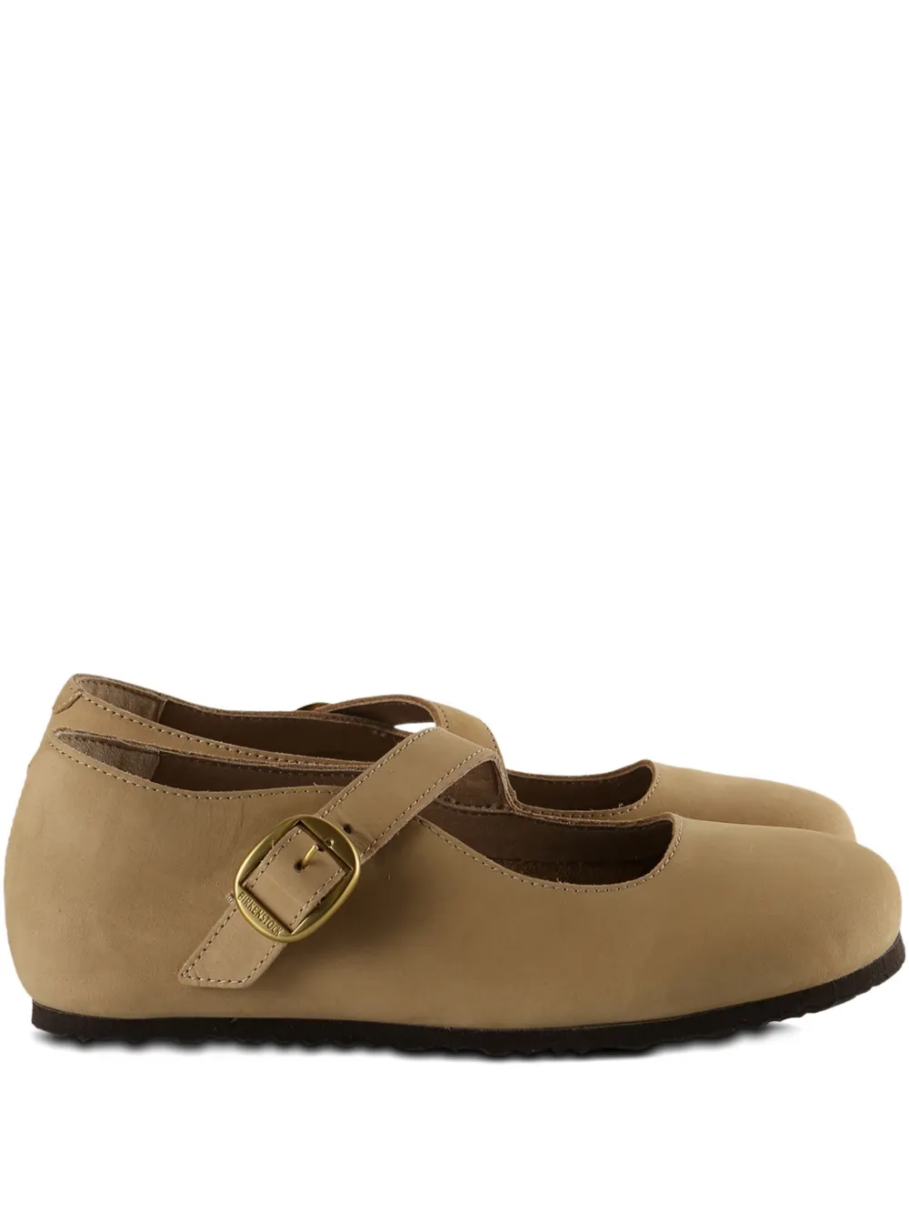 Birkenstock Tracy buckle-strap ballet flats Neutrals