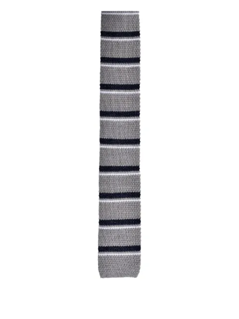 Brunello Cucinelli striped knitted tie