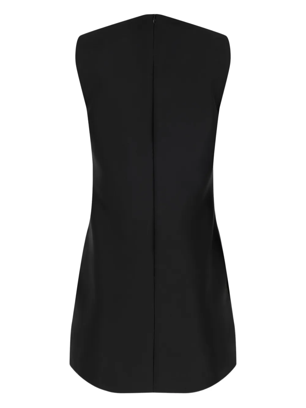 Self-Portrait embellished-trim mini dress Zwart