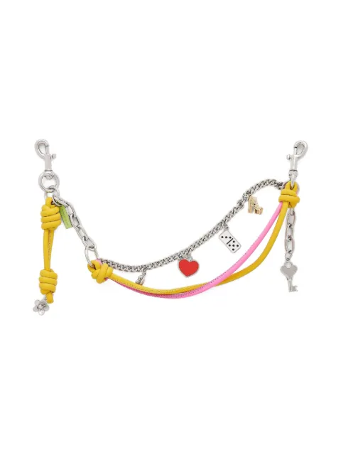 Marc Jacobs mini The Icon Chain bag charm