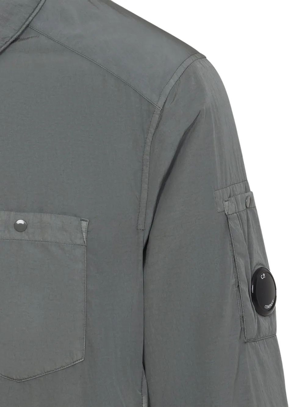 C.P. Company Shirtjack met knopen Grijs