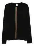 Paul Smith rainbow-striped wool sweater - Black