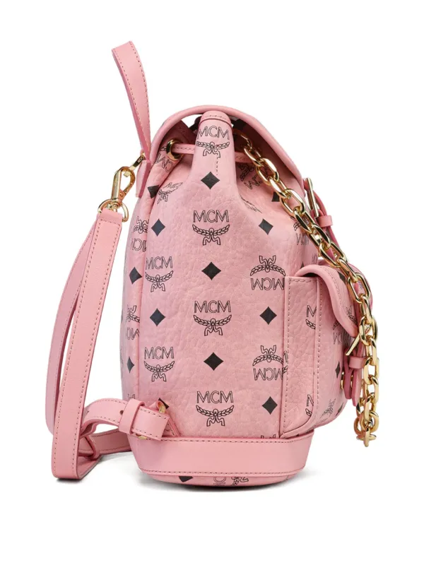 MCM STARK BACKPACK Small リュック ピンク MCM（エムシーエム）の「MCM リュック エムシーエム リュックサック