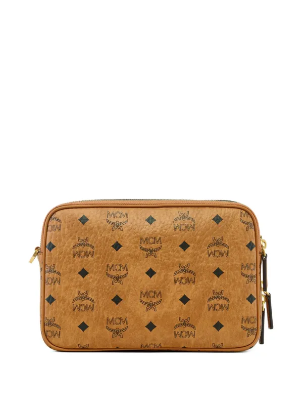 MCM Visetos Cross Body Bag | Neutrals | FARFETCH