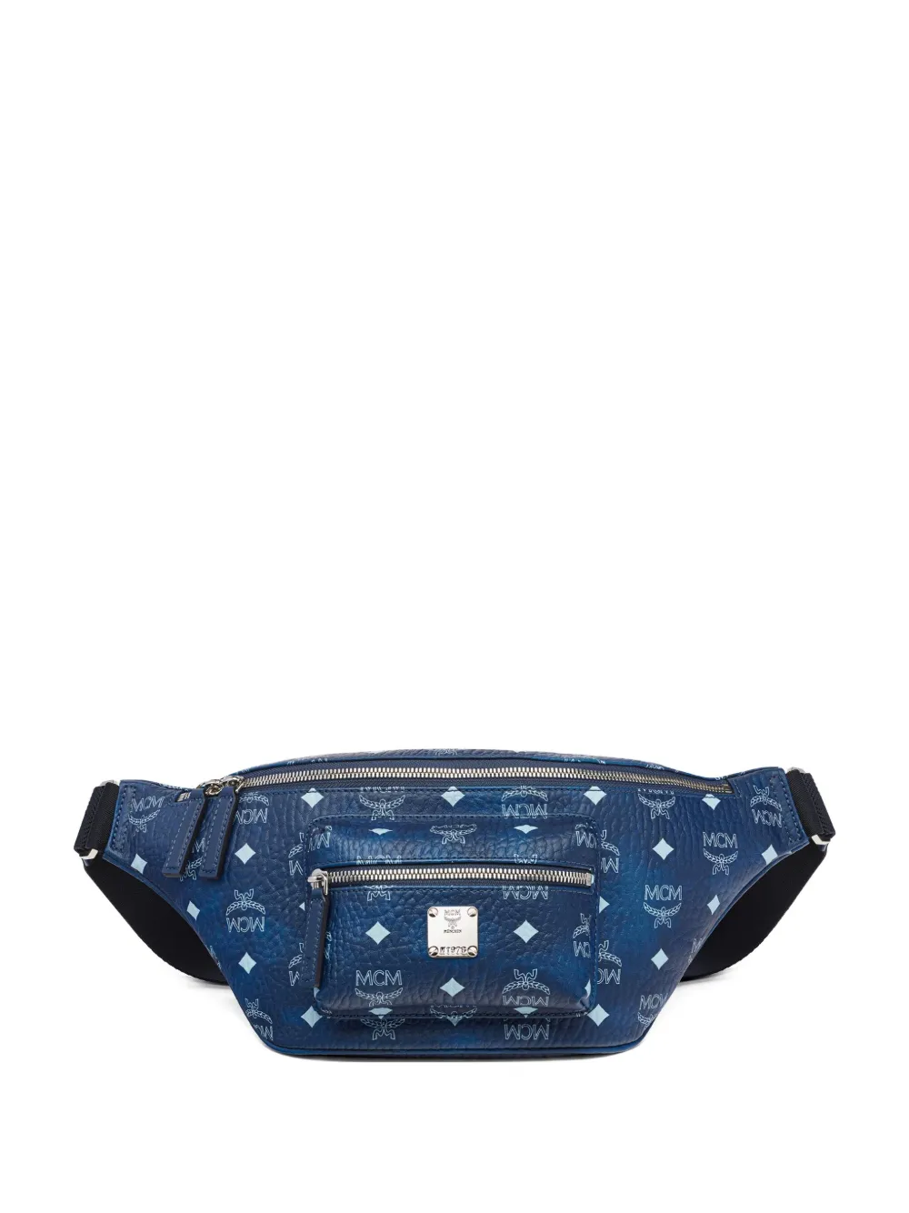 MCM Fursten heuptas met monogram Blauw