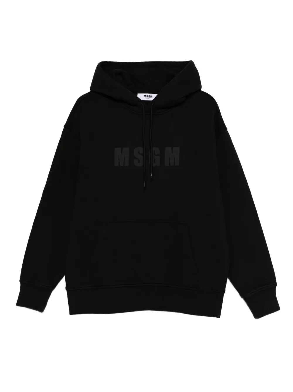 MSGM Hoodie met logoprint Zwart