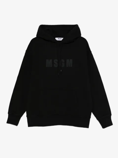 MSGM logo-print hoodie