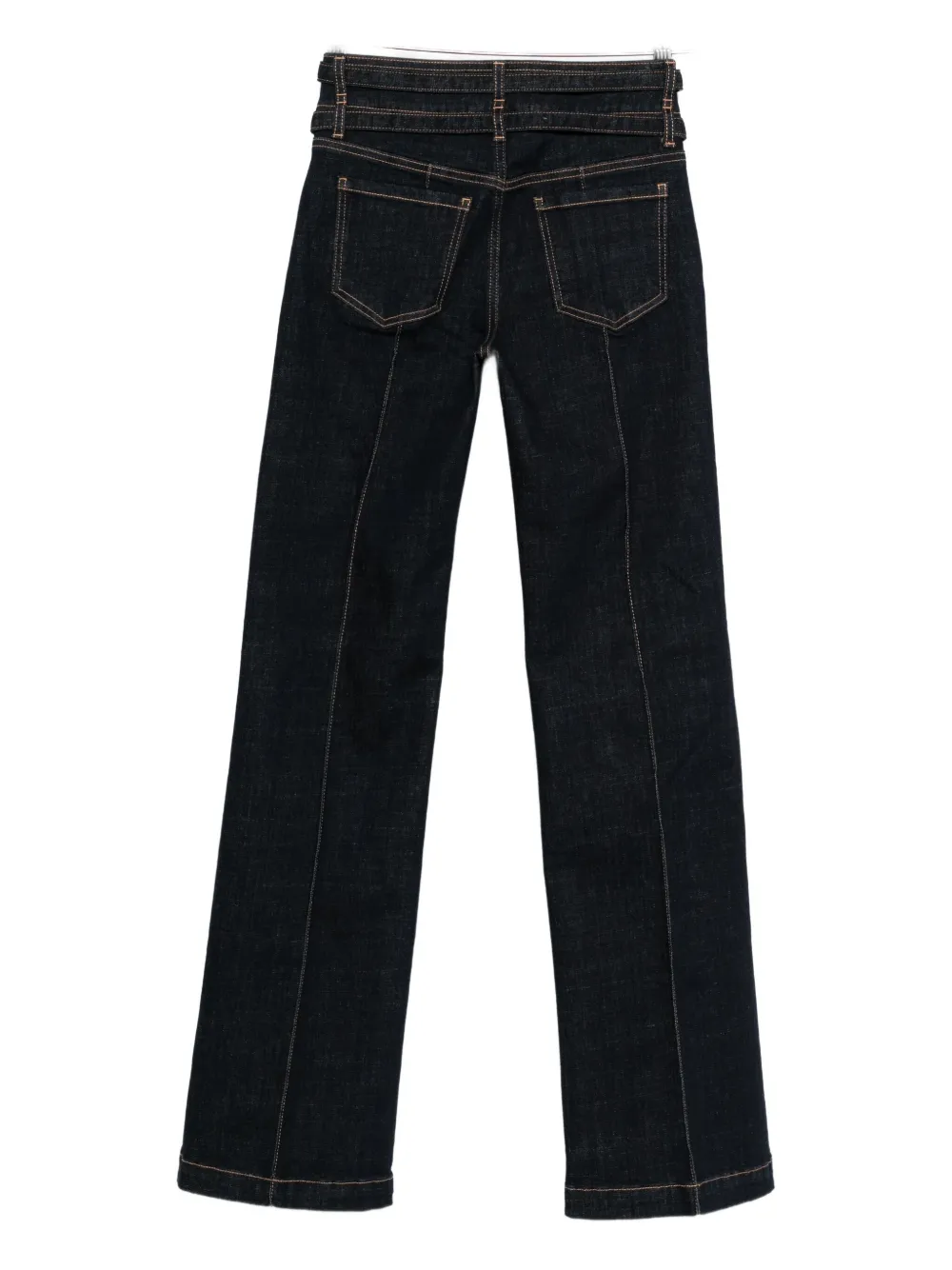 Blugirl double-belt jeans Blauw