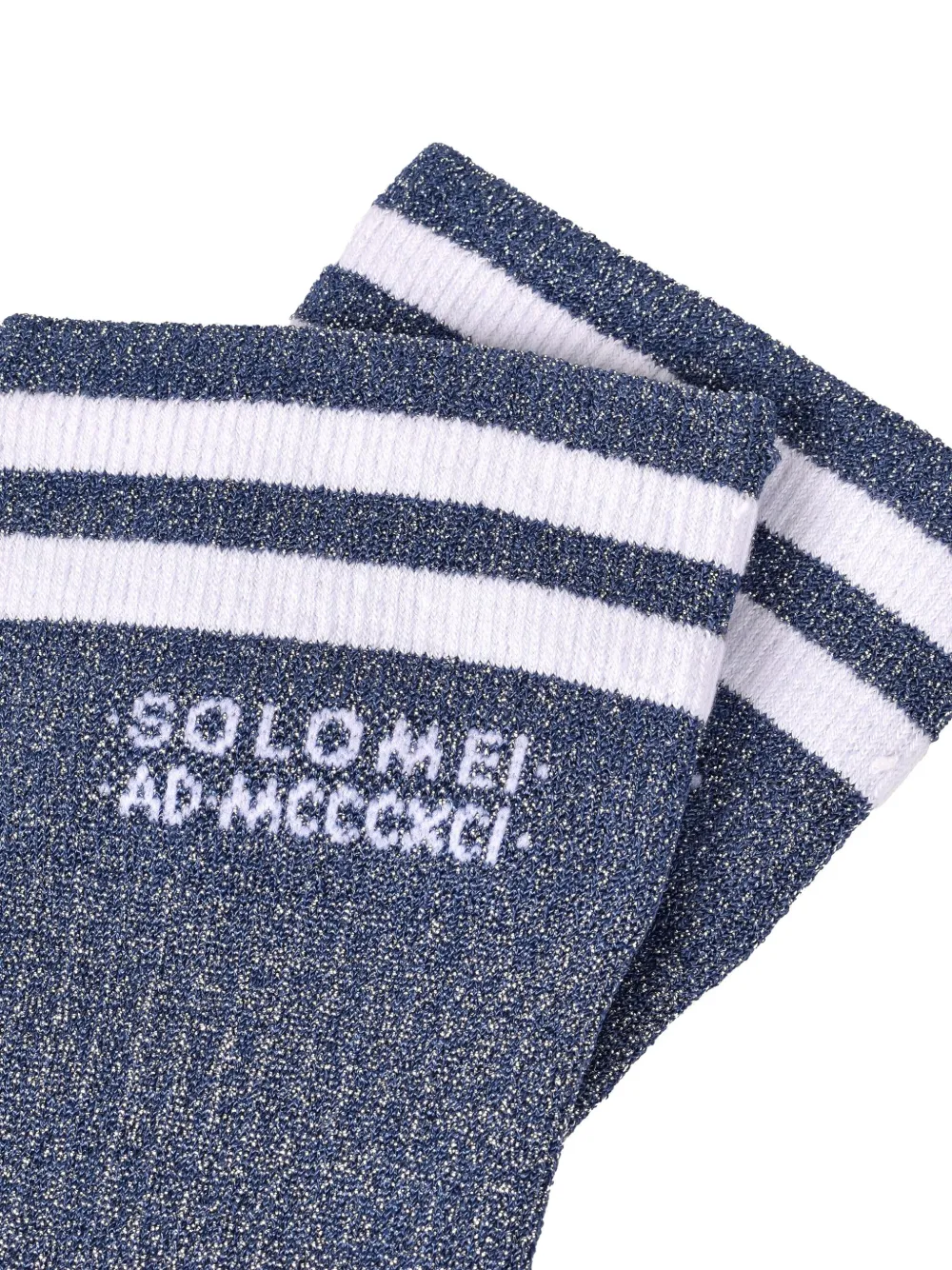 Brunello Cucinelli Sokken met glitters Blauw
