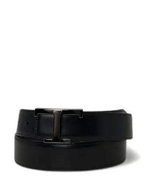 Jil Sander レザーベルト | ブラック | FARFETCH JP