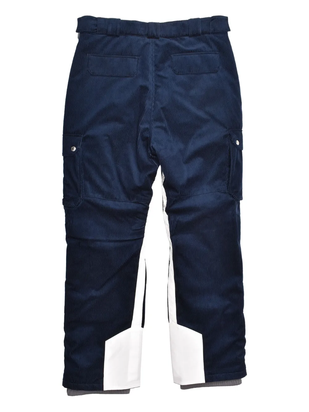 Brunello Cucinelli Ribfluwelen straight cargo broek Blauw