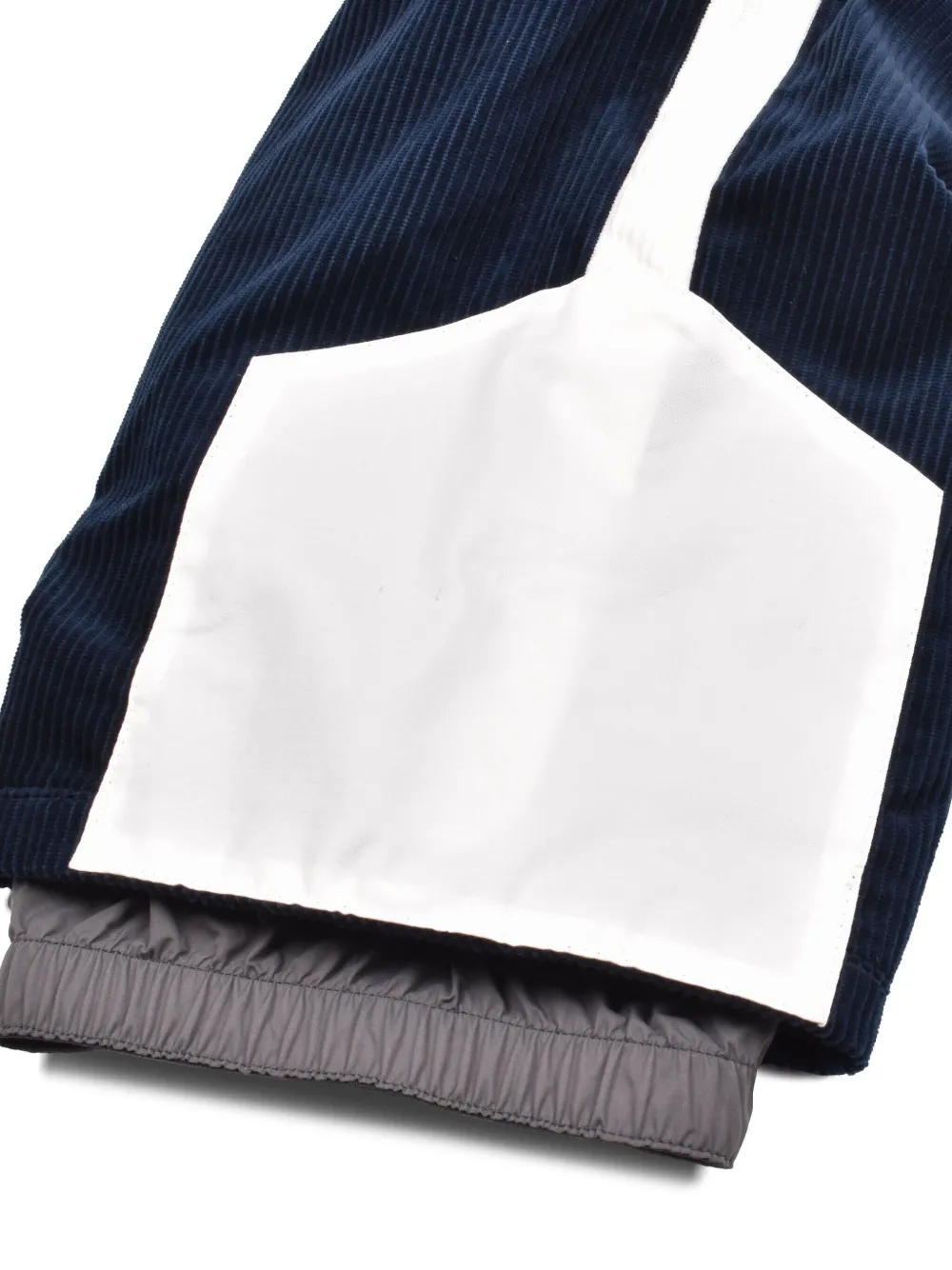 Brunello Cucinelli Ribfluwelen straight cargo broek Blauw